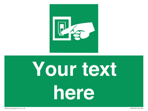 Custom Light Switch Sign